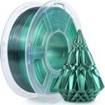 PLA-пластик FIBER3D Filament Silk Black Green для 3D-принтера (175032) 1.75 мм 1 кг