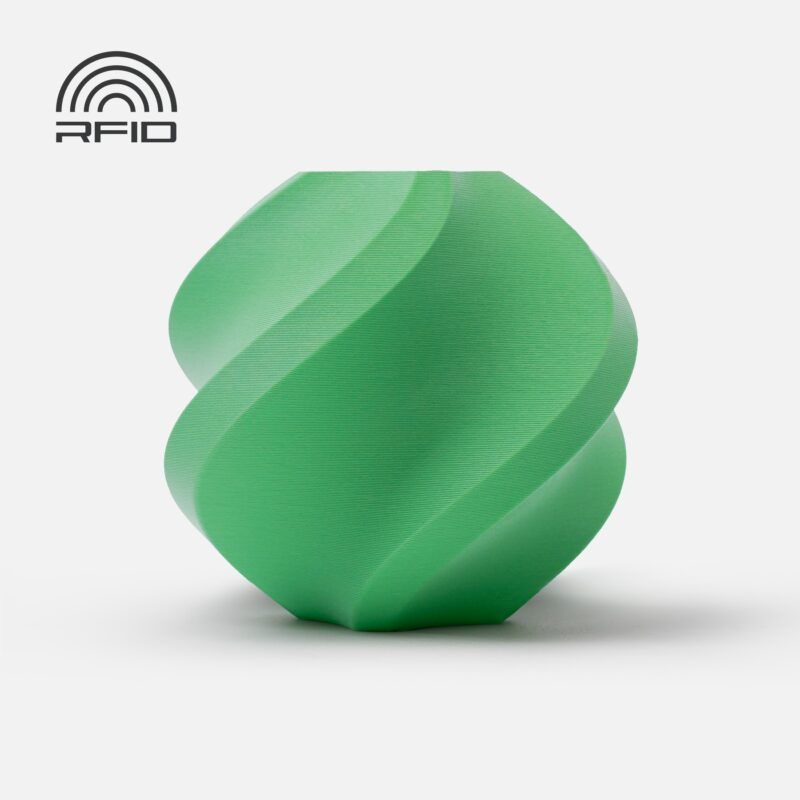 PLA- пластик Matte Bambu Lab Filament Grass Green з RFID чіпом для 3D-принтера (11500) 1 кг